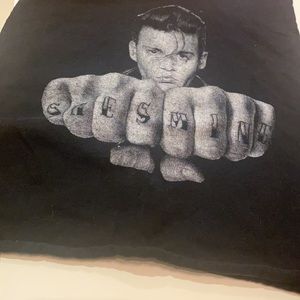 Vintage Johnny Depp 90s crop tank top